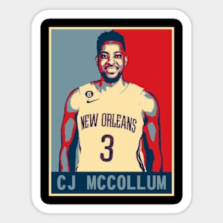 CJ McCollum Sticker